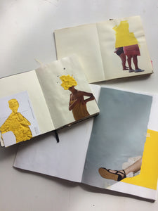 RETO 7 DÍAS DE COLLAGE EN LIBRETA. Del 8 al 14 de marzo.